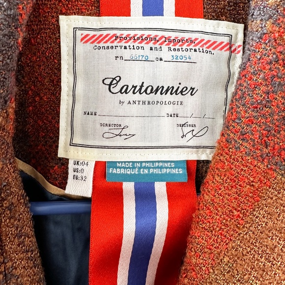 ANTHROPOLOGIE Sophie Wrap Blazer - Picture 3 of 6